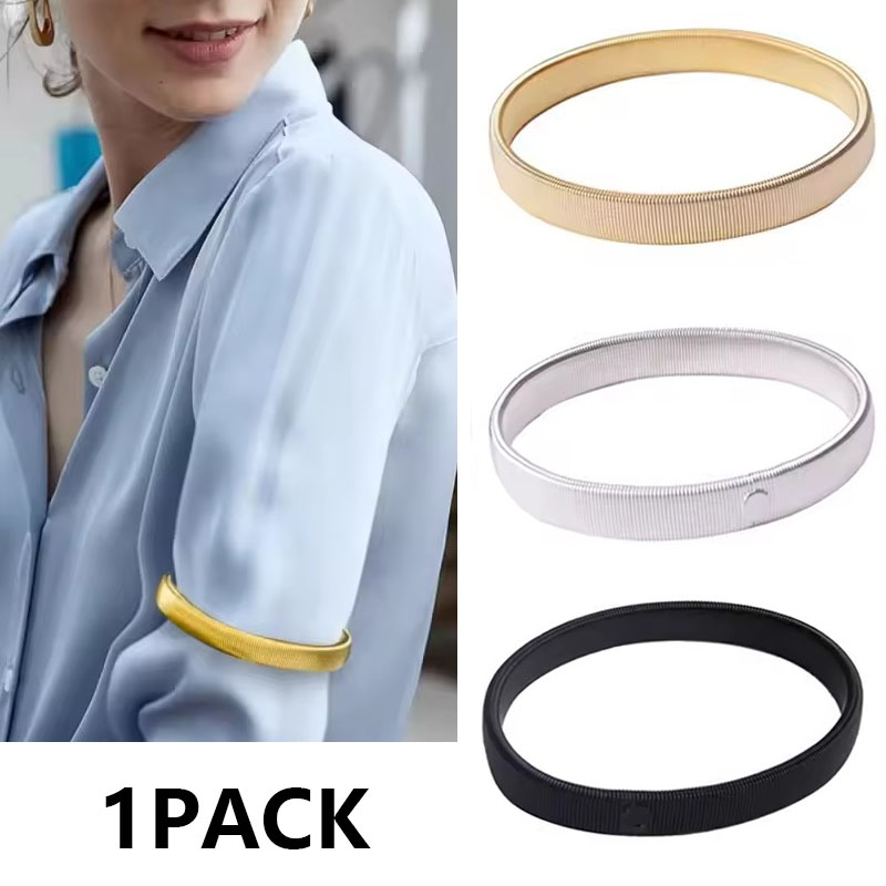 Men Accessories Wedding - Verstellbare elastische Armbinde, Hemdmanschettenhalter, stilvolle Armmanschetten