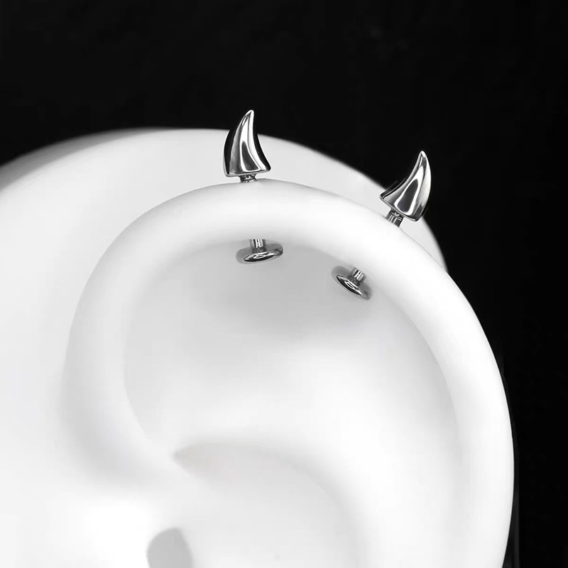 Men'S Accessories Jewelry Sale - Heißer Verkauf: Süße Teufelshörner-Ohrstecker für Damen