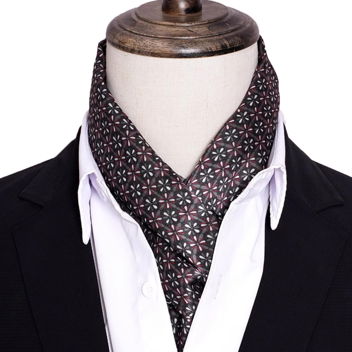 Men Accessories For Travel - Neuer gestreifter Seidenschal für Herren, heißer