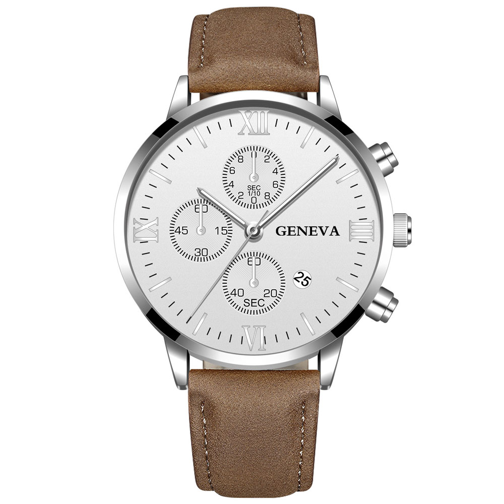 Men'S Accessories Luxury Brands - Genf Mode Männer Datum Legierung Fall