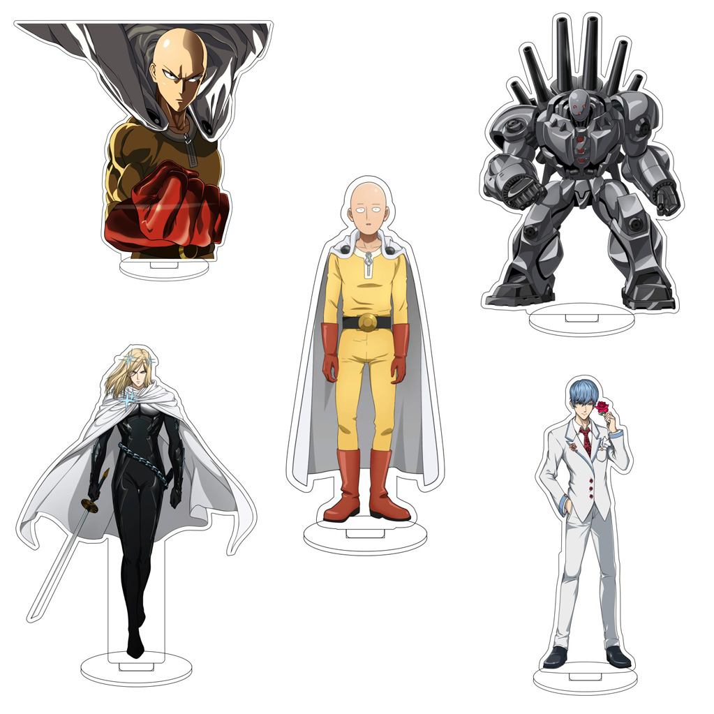 Men Accessories To Gift - 16CM Anime One-Punch Man Saitama God