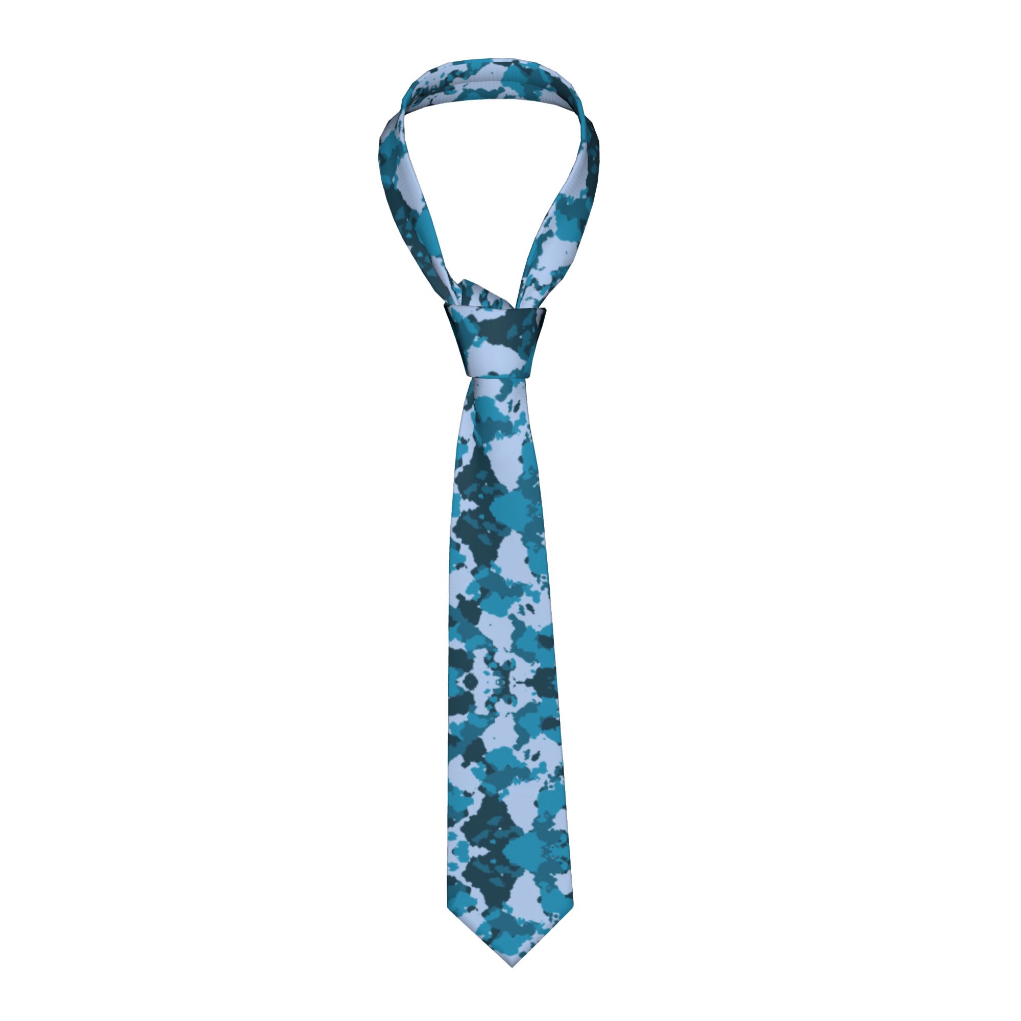Men Accessories Wedding - Camouflage Herrenkrawatten, schmal, aus Polyester, 8