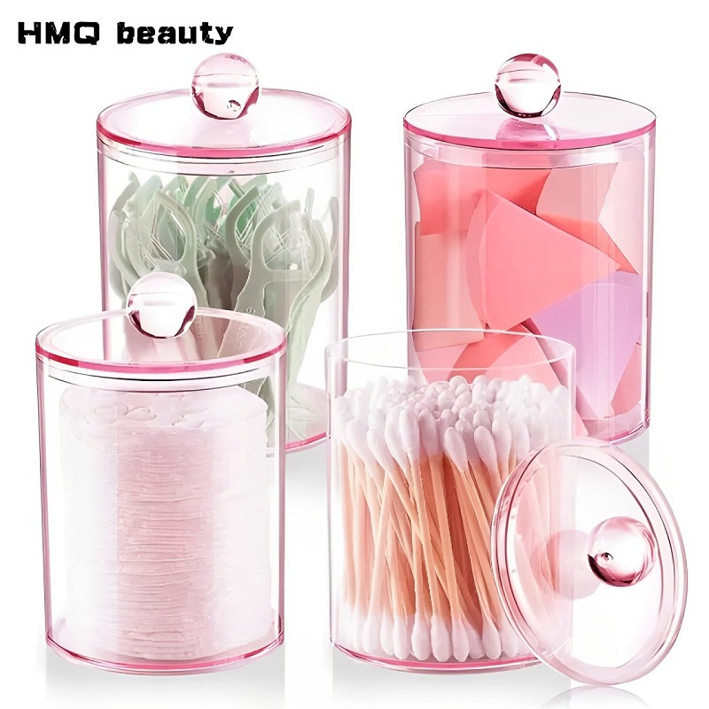 Men'S Accessories Drawer Organizer - Transparente Baumwolle Tupfer Lagerung Box Tragbare