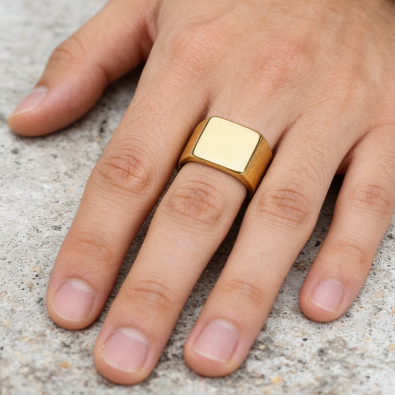 Men'S Accessories Jewelry Sale - Biker Punk Stil Ringe für Männer