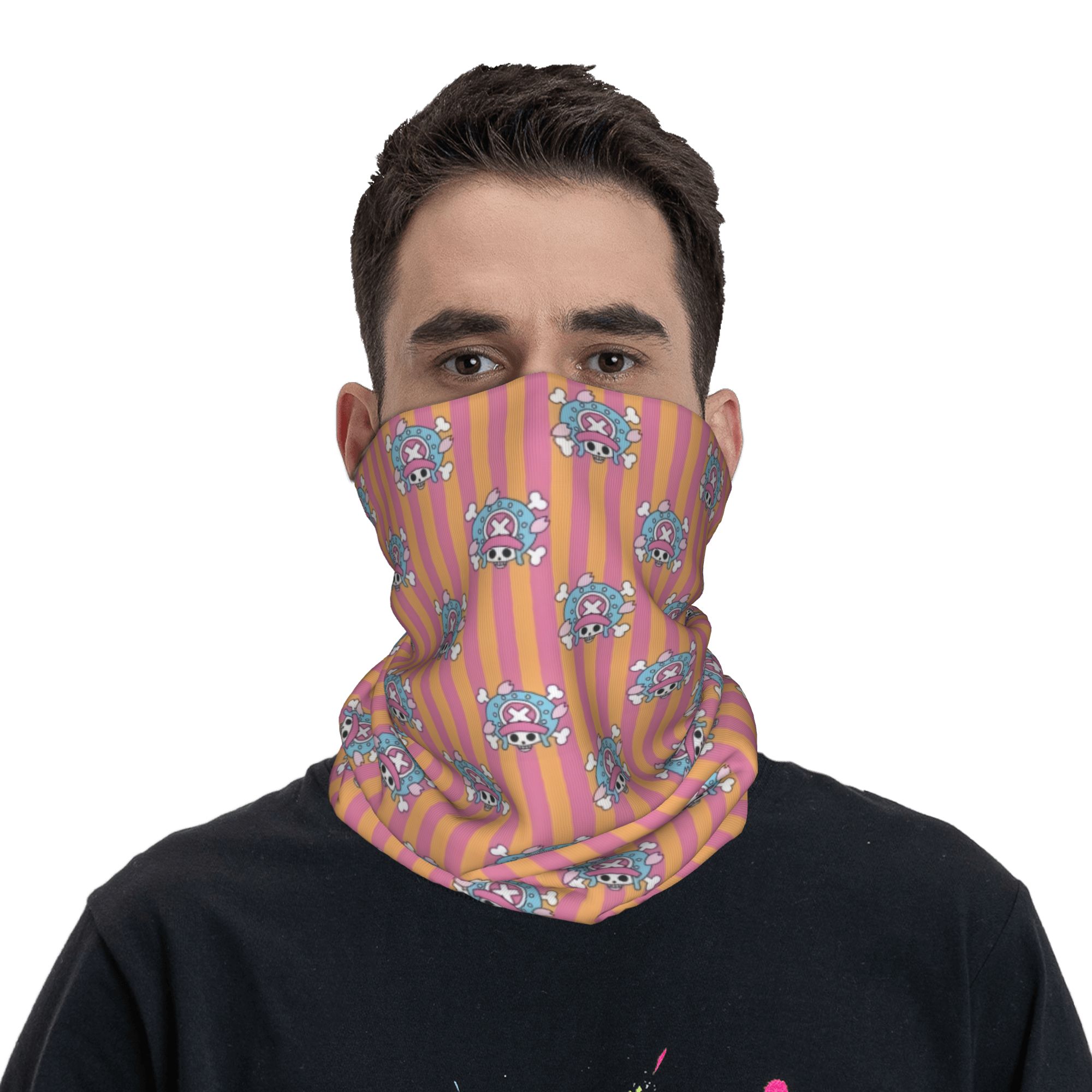 Men Accessories For Neck - Skull Manga One Piece Anime Bandana