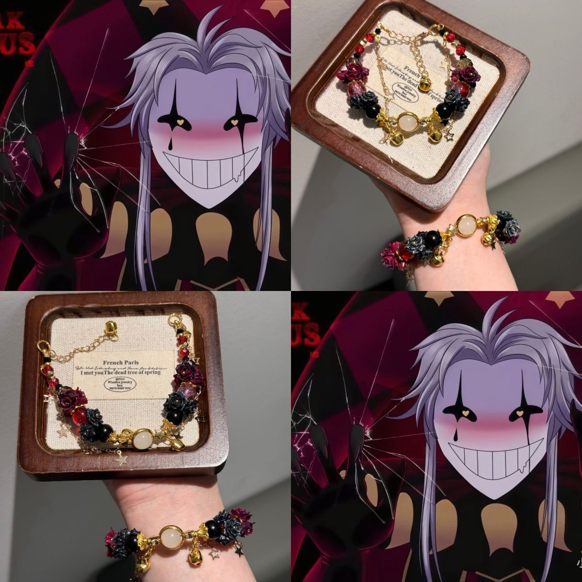Men Accessories To Gift - Damen Perlenarmbänder Game Anime The Freak
