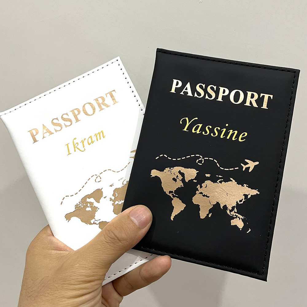 Men Accessories Wedding - Neue Nette Personalisierte Passport Abdeckung Flugzeug