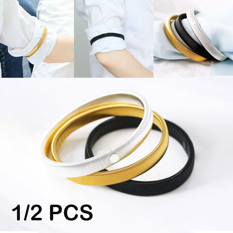 Men Accessories Wedding - Ein Stück elastisches Armband, Hemdärmelhalter für