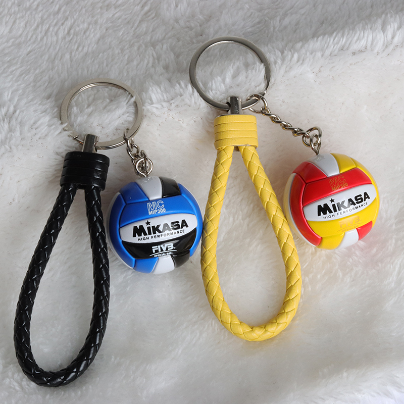 Men'S Volleyball Accessories - 1 stücke PVC Volleyball Schlüsselbund Ornamente