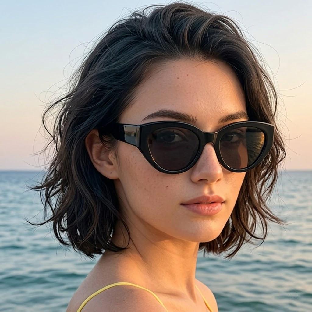 Men'S Accessories Luxury Brands - Klassische Cat-Eye-Sonnenbrille für Damen und Herren,