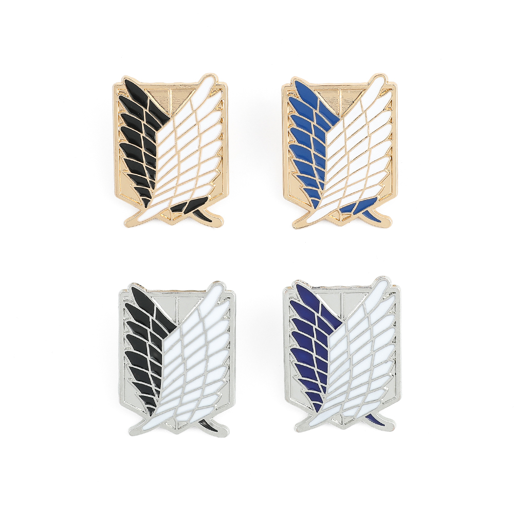 Lapel Pin Enamel - Anime Attack on Titan Emaille-Brosche Eren
