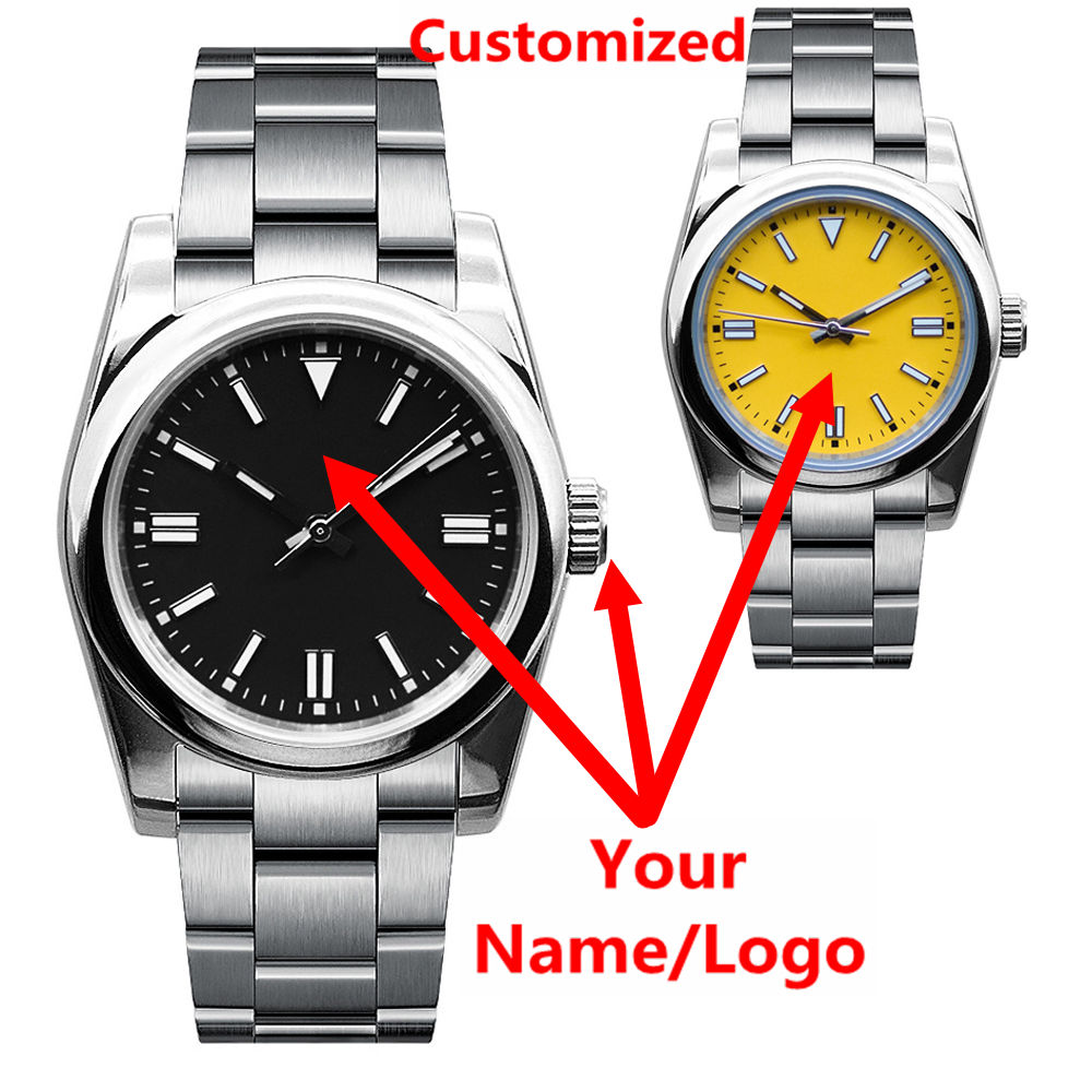 Men Accessories Bracelet - Herrenuhr mit individuellem Logo, Saphirglas, luxuriöse