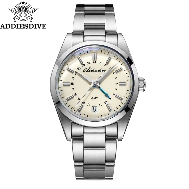 Men Accessories Bracelet - ADDIESDIVE Heiße Marke 36mm Luxus GMT