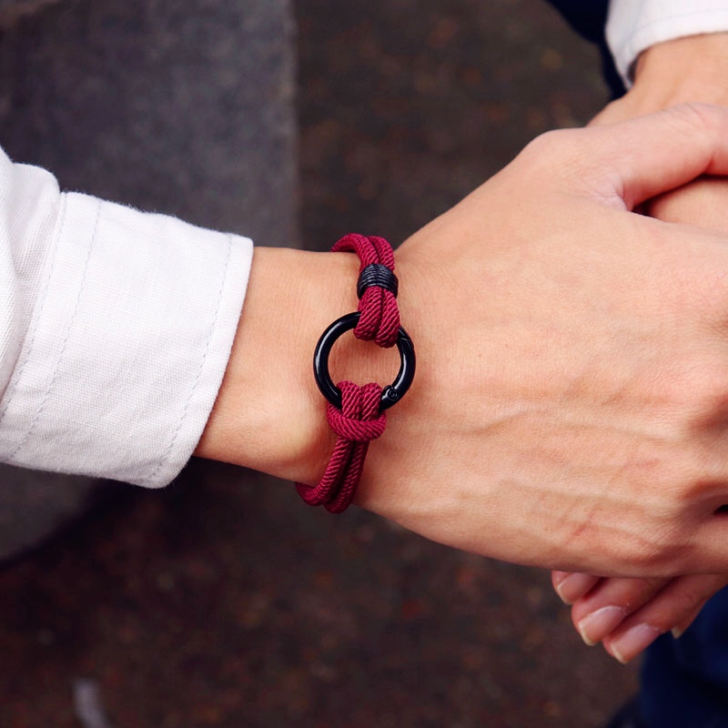 Men Accessories Ring And Bracelet - Neue Mode Männer Armband Seil Bergsteigen