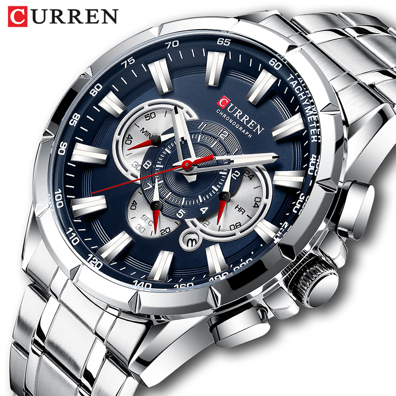 CURREN Armbanduhr Männer Wasse – Men'S Accessories Luxury Brands Bewertung und Preis