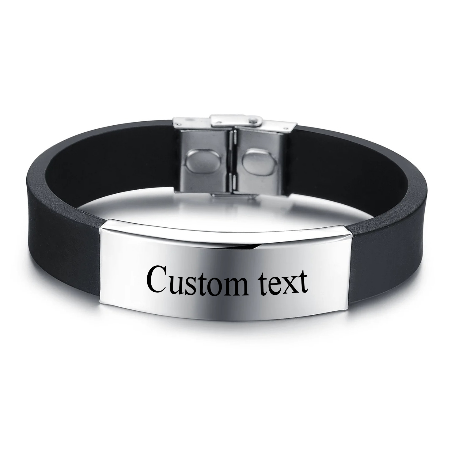 Punk Custom Logo Name Silikon  – Men'S Accessories Luxury Brands Bewertung und Preis