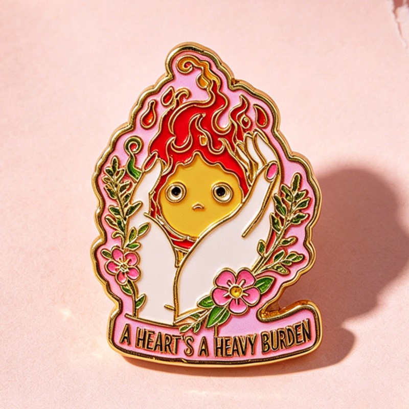 A HEART'S A HEAVY BURDEN Email – Lapel Pin Enamel Bewertung und Preis