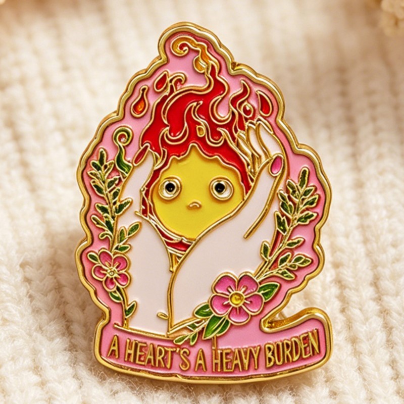A HEART'S A HEAVY BURDEN Email – Lapel Pin Enamel Bewertung und Preis