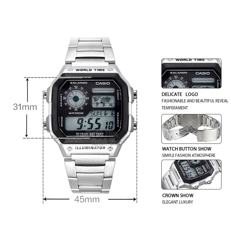 Casio Uhr Explosion Uhr Herren – Men'S Accessories Luxury Brands Bewertung und Preis