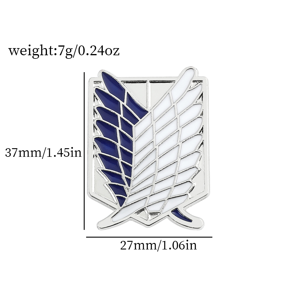 Anime Attack on Titan Emaille- – Lapel Pin Enamel Bewertung und Preis