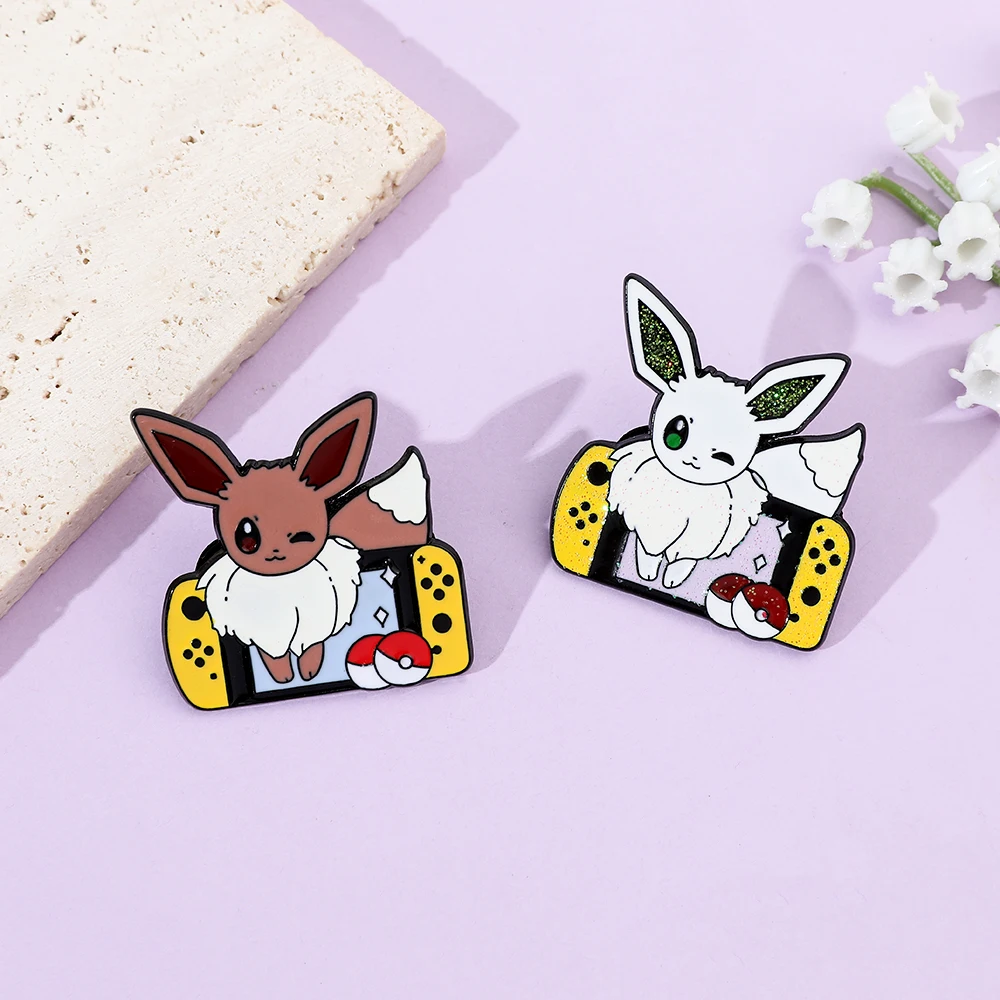 2 Stück Anime-Elfen-Cartoon-Br – Lapel Pin Enamel Bewertung und Preis