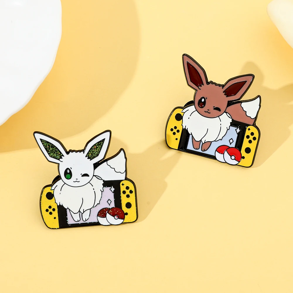 2 Stück Anime-Elfen-Cartoon-Br – Lapel Pin Enamel Bewertung und Preis