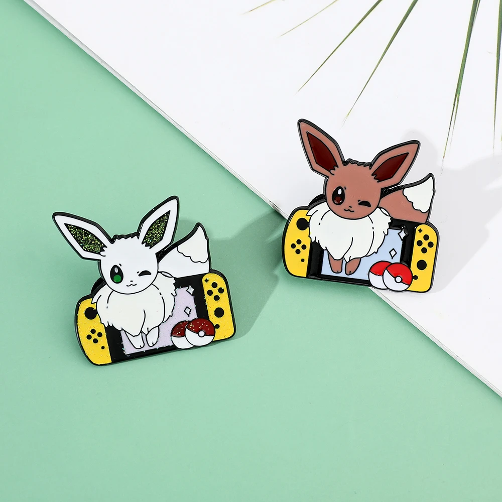 2 Stück Anime-Elfen-Cartoon-Br – Lapel Pin Enamel Bewertung und Preis