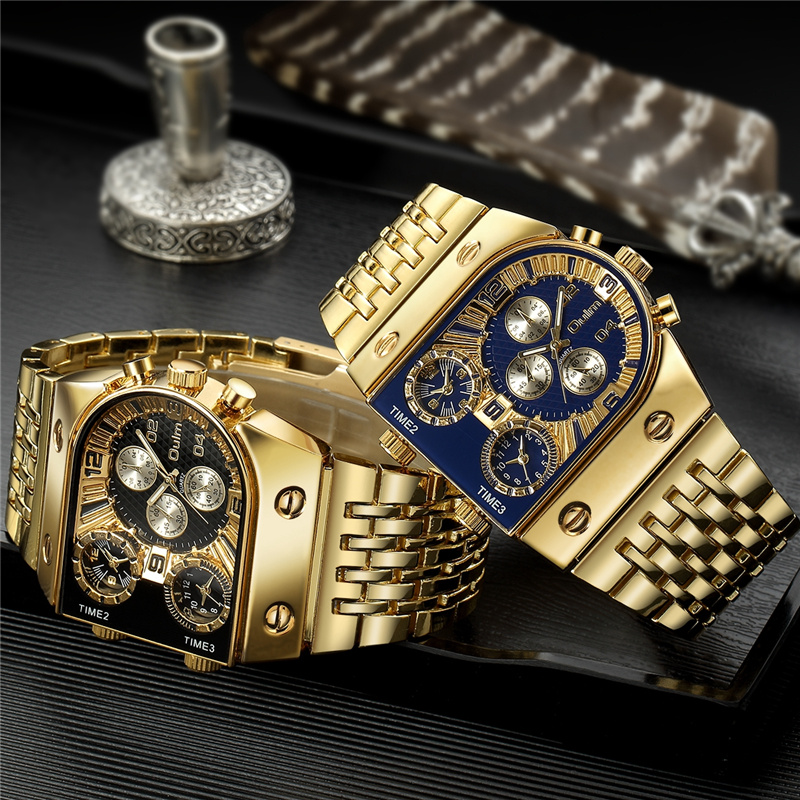 2024 neue Oulm Quarz Uhren Män – Men'S Accessories Luxury Brands Bewertung und Preis