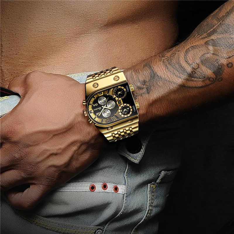 2024 neue Oulm Quarz Uhren Män – Men'S Accessories Luxury Brands Bewertung und Preis