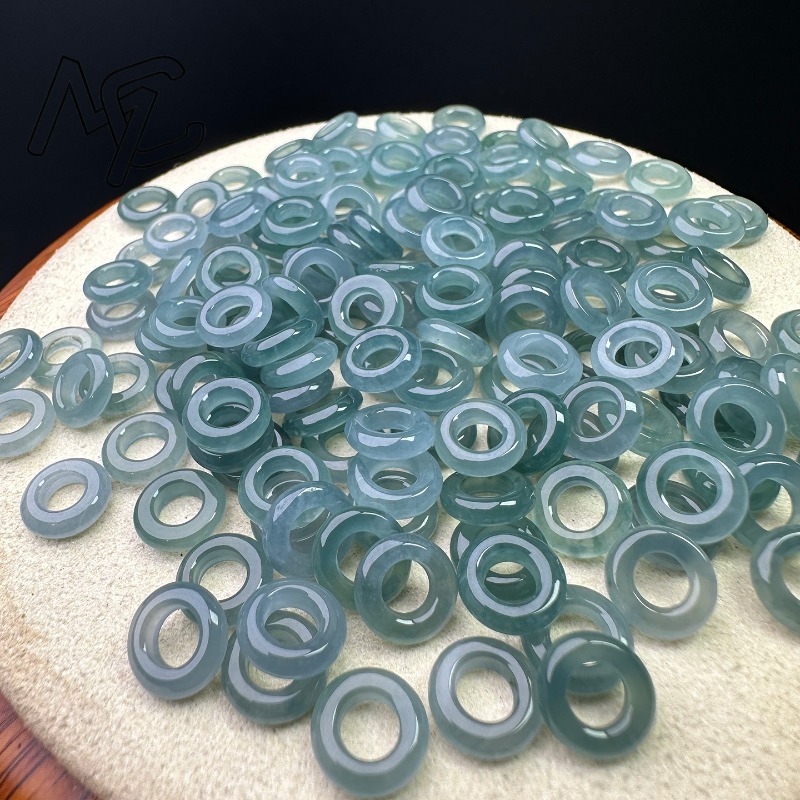 10 Stück A Green Jade Blue Wat – Men Accessories Ring And Bracelet Bewertung und Preis