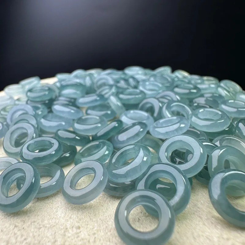 10 Stück A Green Jade Blue Wat – Men Accessories Ring And Bracelet Bewertung und Preis