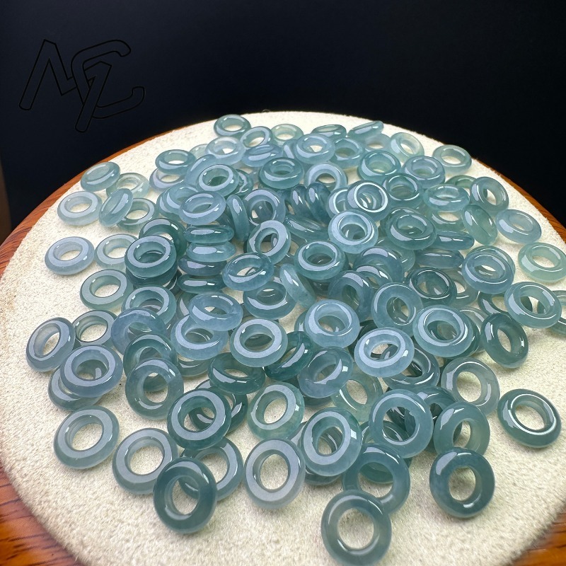 10 Stück A Green Jade Blue Wat – Men Accessories Ring And Bracelet Bewertung und Preis